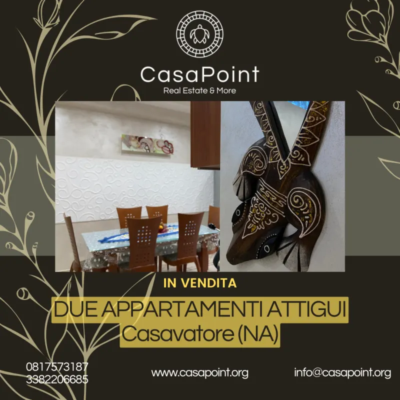 Due appartamenti attigui in vendita a Arzano