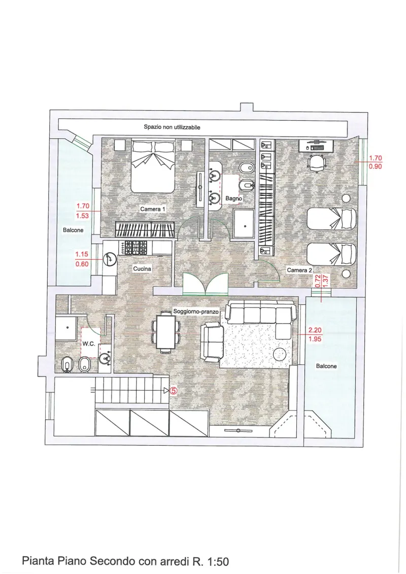 Appartamenti di nuova realizzazione in piccola palazzina di soli 5 unita' abitative  in zona residenziale  con balconi e corte privata per appartamenti al piano terra a Civitanova Marche
