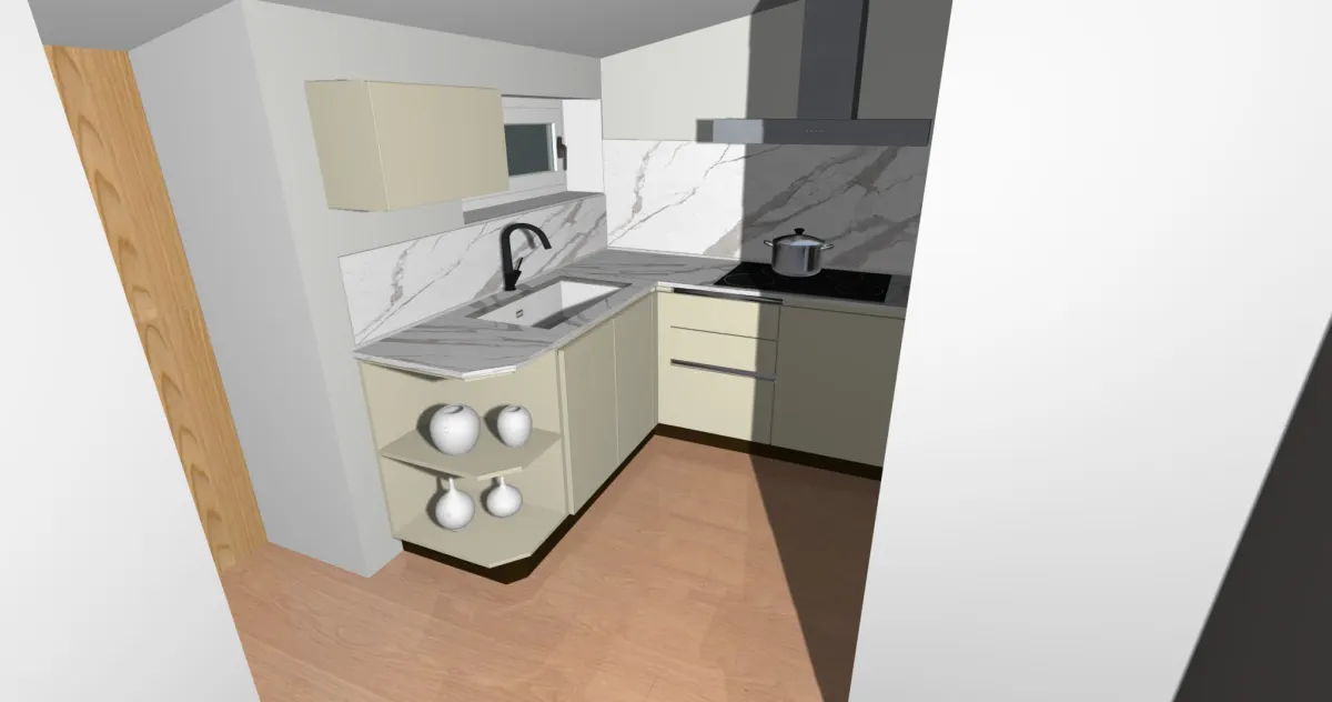 In palazzina appena ultimata, ultimo appartamento disponibile. Mansardato, travi a vista, parquet, 2 camini, 2 terrazzi, posto auto. Soggiorno con angolo cottura e camino, 2 camere, doppi servizi. Classe A2. Pannelli solari, split , induzione · foto 7