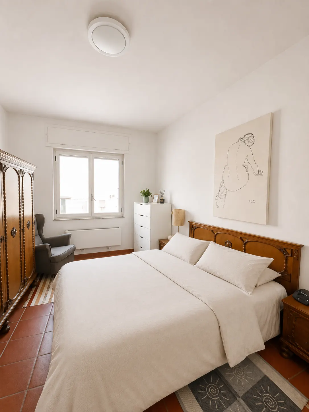 Appartamento luminoso con camino · foto 11