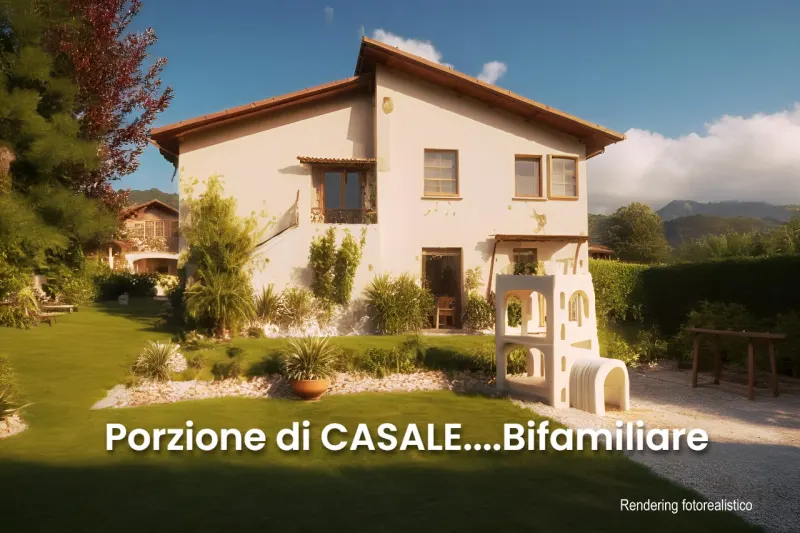 Porzione di CASALE con ampio PARCO! a Pietrasanta