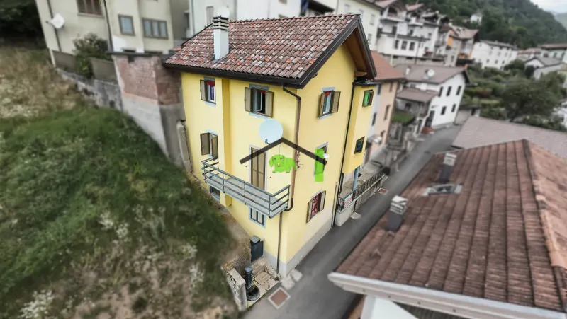 Casa a schiera ristrutturata a Salino, Paularo a Paularo
