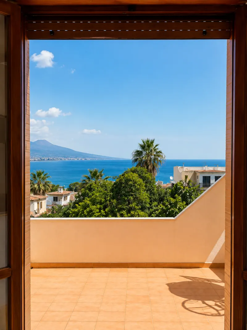 Costa Saracena (Augusta) – Appartamento di 80 mq con Terrazzo Panoramico Vista Mare ed Etna a Augusta