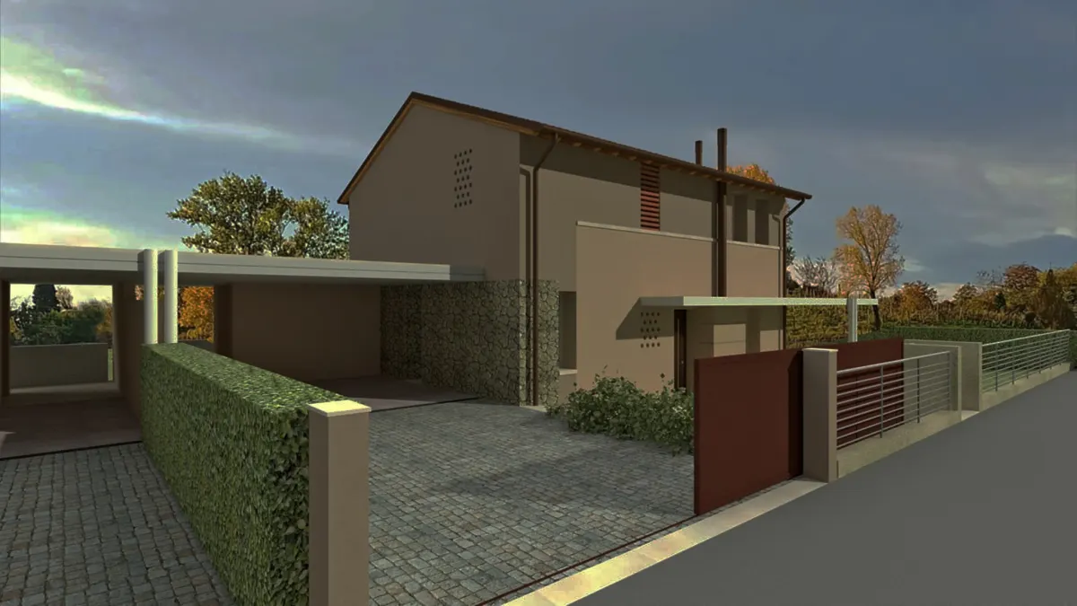 BIFAMILIARE DI NUOVA COSTRUZIONE A4. · foto 12
