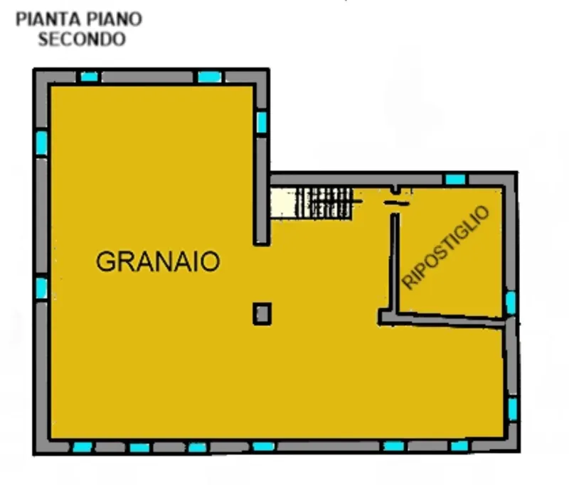 STABILE/PALAZZO SU TRE PIANI. · foto 2