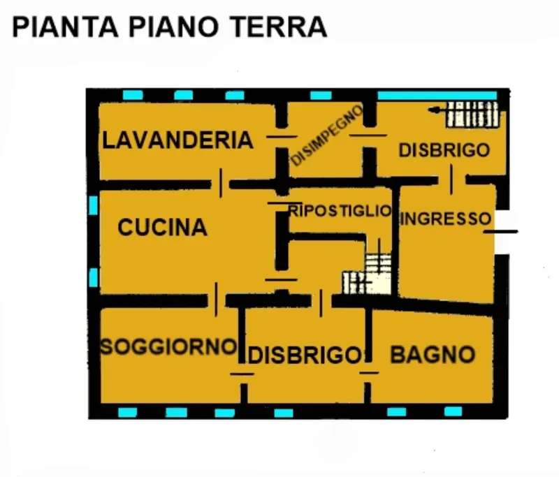 STABILE/PALAZZO SU TRE PIANI. · foto 3