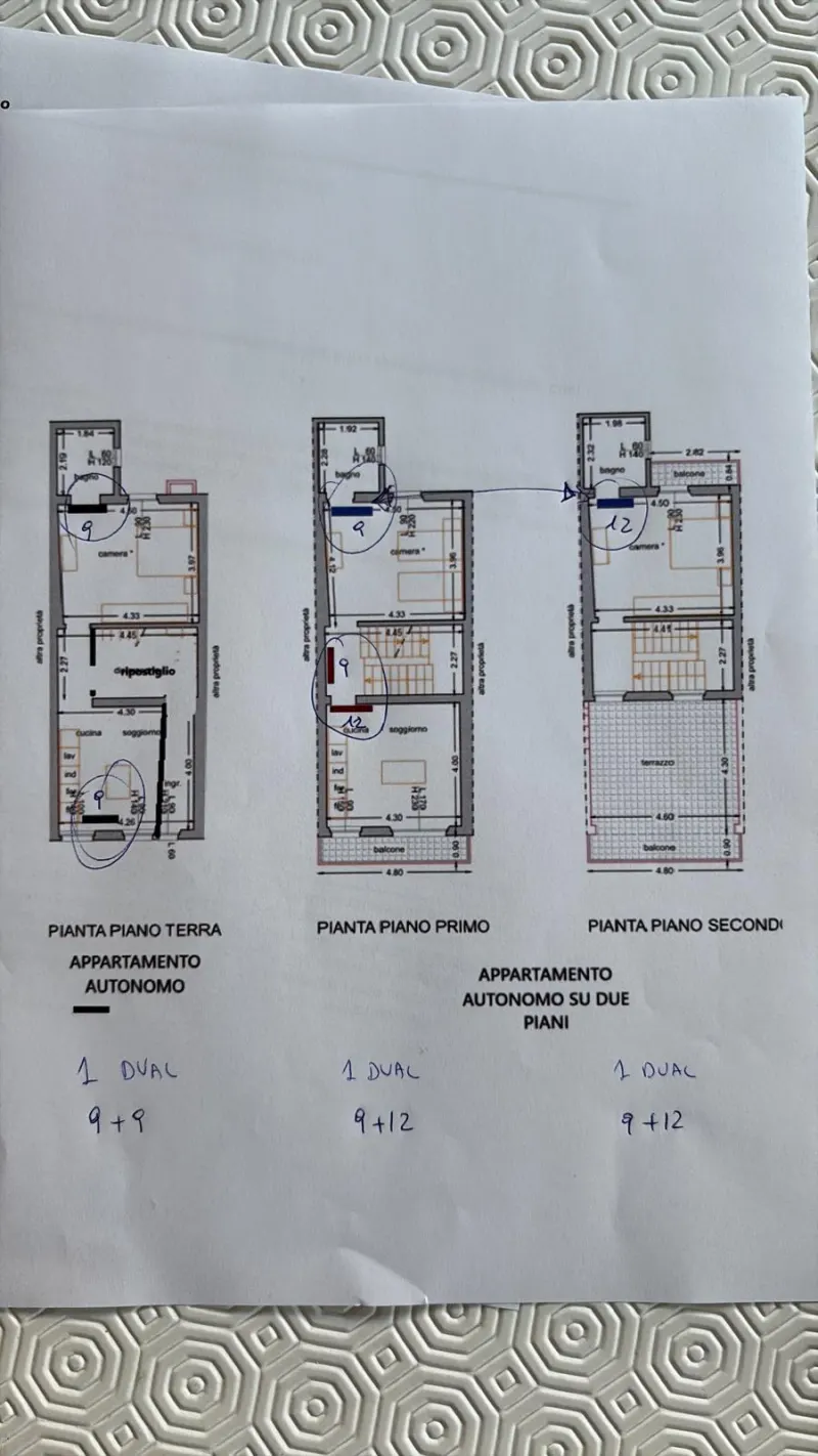Planimetria 1 dell’immobile a Civitanova Marche